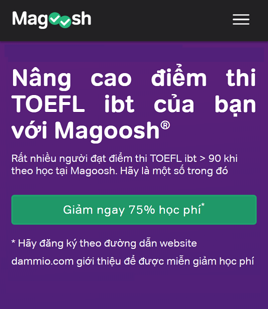 TOEFL ibt - Magoosh