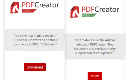 PDFCreator, chương trình tạo và chỉnh sửa tập tin PDF